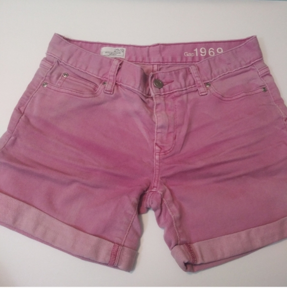 GAP Pants - Gap 1969 pink denim shorts
